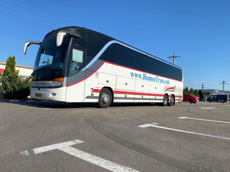 Autocar RomeoTrans pe traseul Moldova – Franța